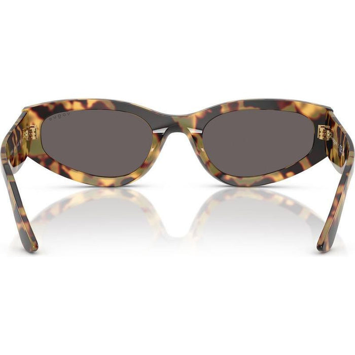 VO5585S, Yellow Tortoise/Black Smoke Lenses