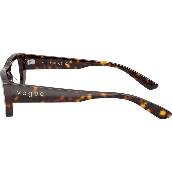 VO5660U, Dark Havana/Clear Lenses 51 Eye Size