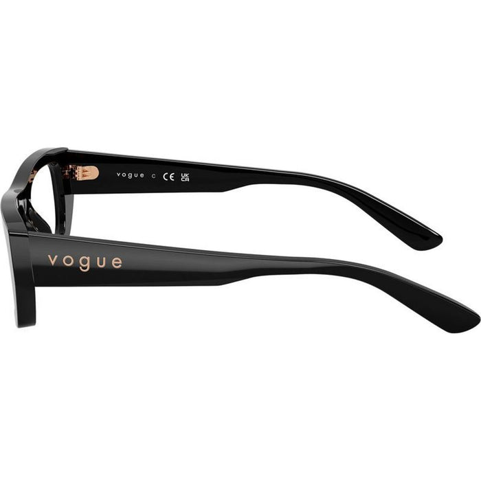 VO5660U, Black/Clear Lenses 51 Eye Size