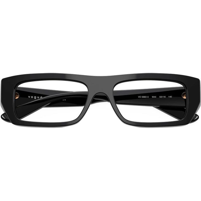 VO5660U, Black/Clear Lenses 51 Eye Size