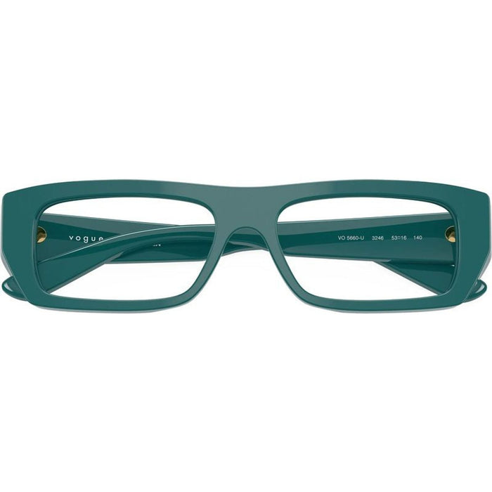 VO5660U, Full Green/Clear Lenses 51 Eye Size