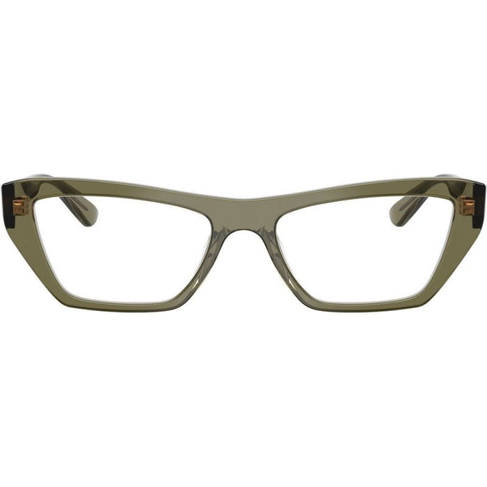 VO5701U, Transparent Olive Green/Clear Lenses 53 Eye Size