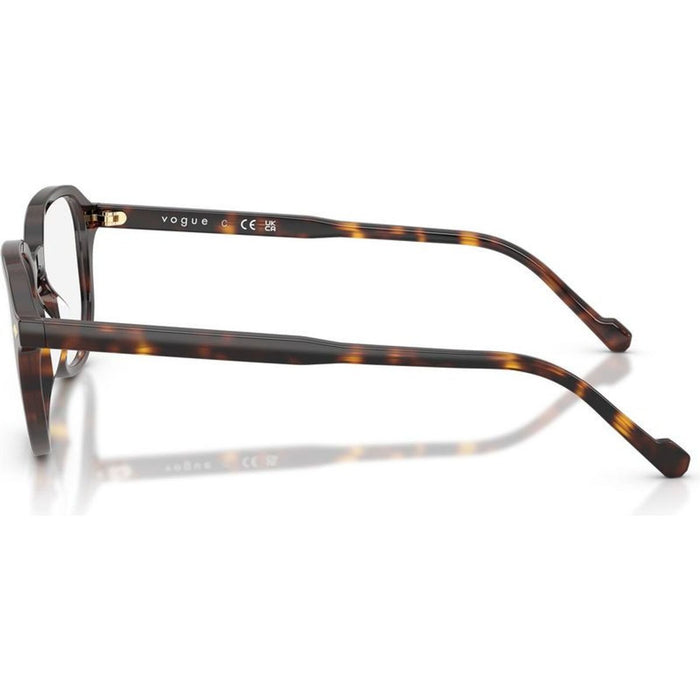 VO5708, Dark Havana/Clear Lenses 51 Eye Size