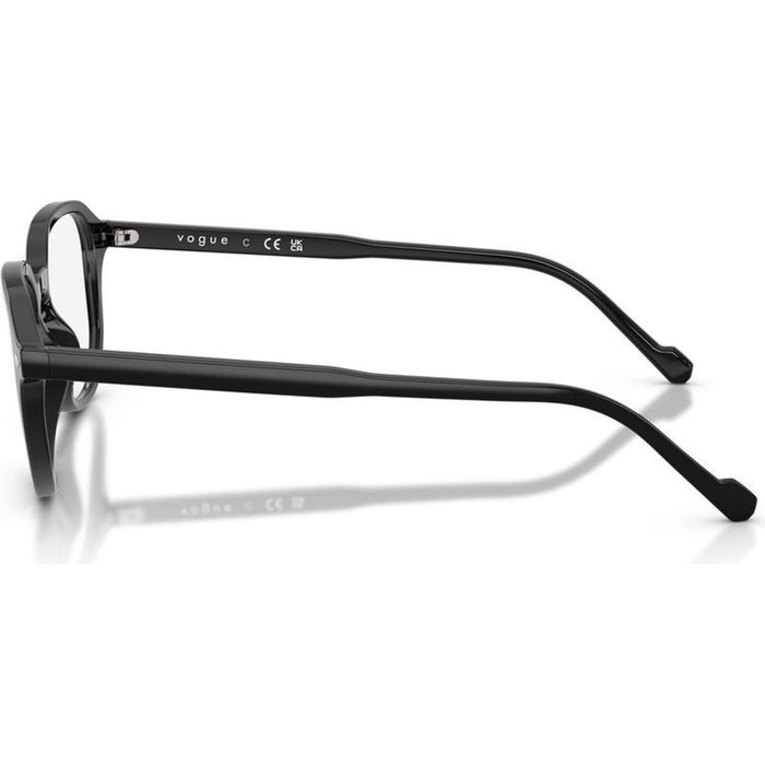 VO5708, Black/Clear Lenses 51 Eye Size