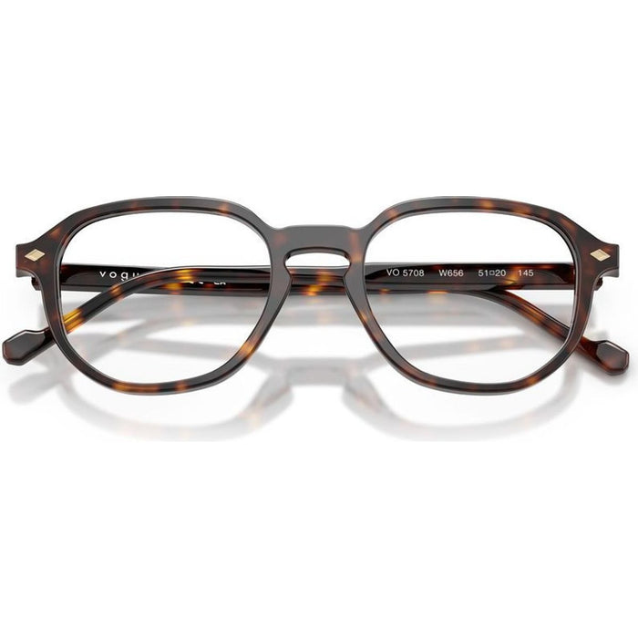 VO5708, Dark Havana/Clear Lenses 51 Eye Size