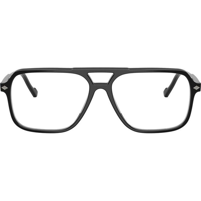 VO5709, Black/Clear Lenses 57 Eye Size