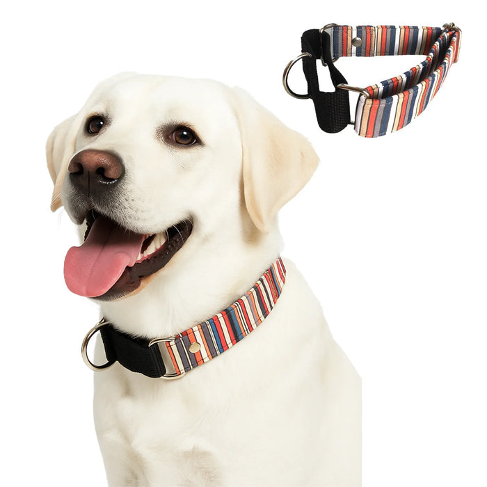 Volcano Stripe Martingale Collar (1.5 inch width)