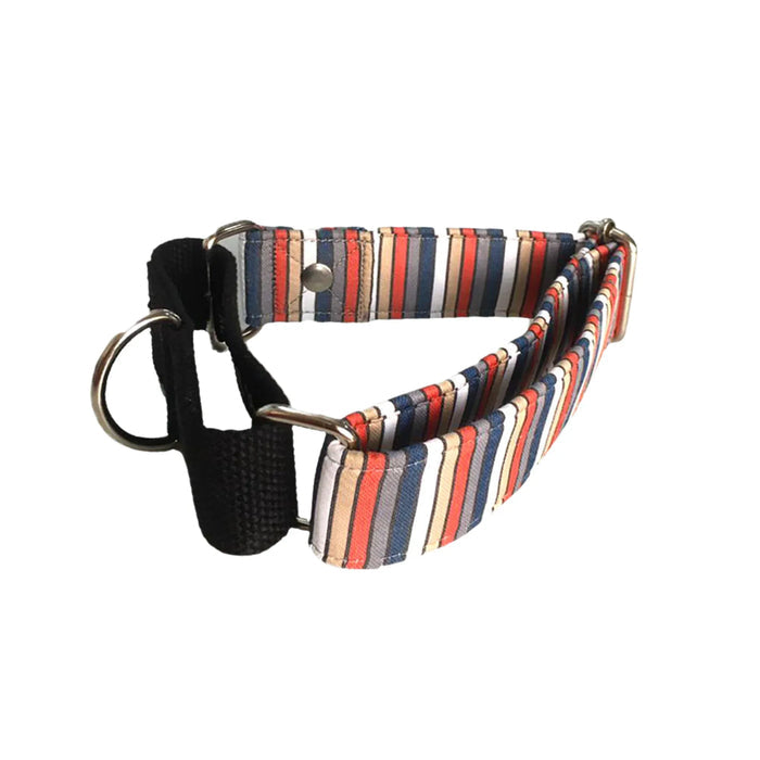 Volcano Stripe Martingale Collar (1.5 inch width)