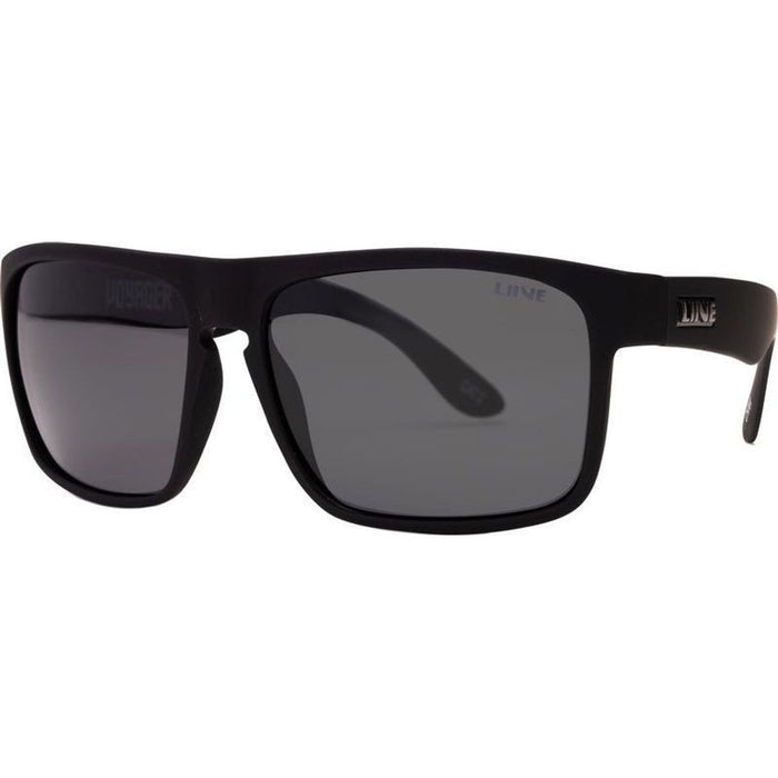 Voyager, Matte Black Rubber/Grey Polarised Lenses