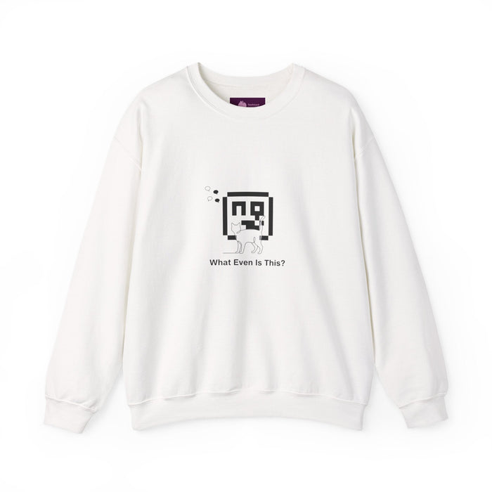 What Even Is This? Sweatshirt | meme reset, internet nostalgia - FloofChonk