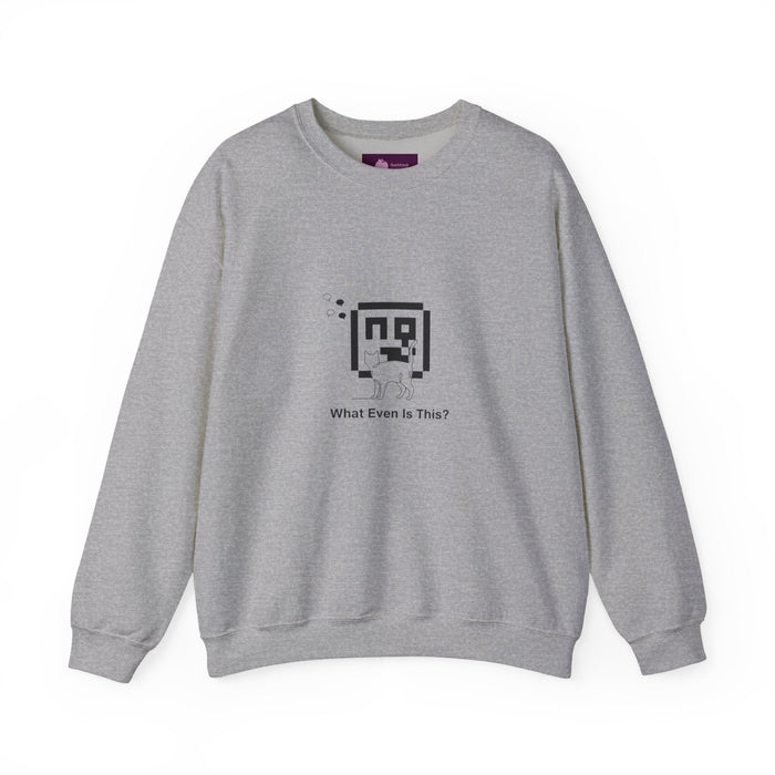 What Even Is This? Sweatshirt | meme reset, internet nostalgia - FloofChonk