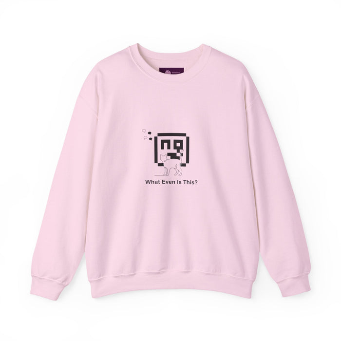 What Even Is This? Sweatshirt | meme reset, internet nostalgia - FloofChonk