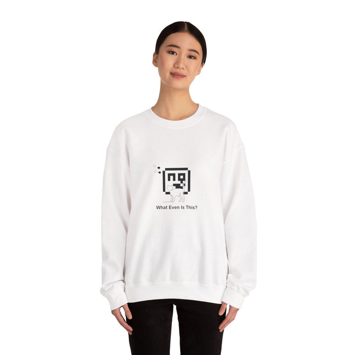 What Even Is This? Sweatshirt | meme reset, internet nostalgia - FloofChonk