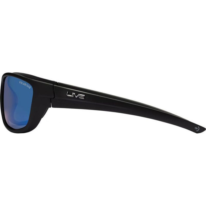 Whiting, Matte Black/Green Mirror Polarised Lenses