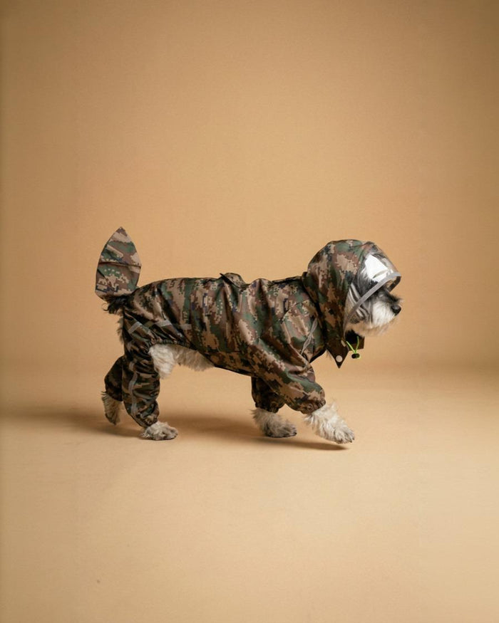 Wild Camouflage Dino Raincoat
