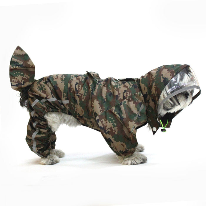 Wild Camouflage Dino Raincoat