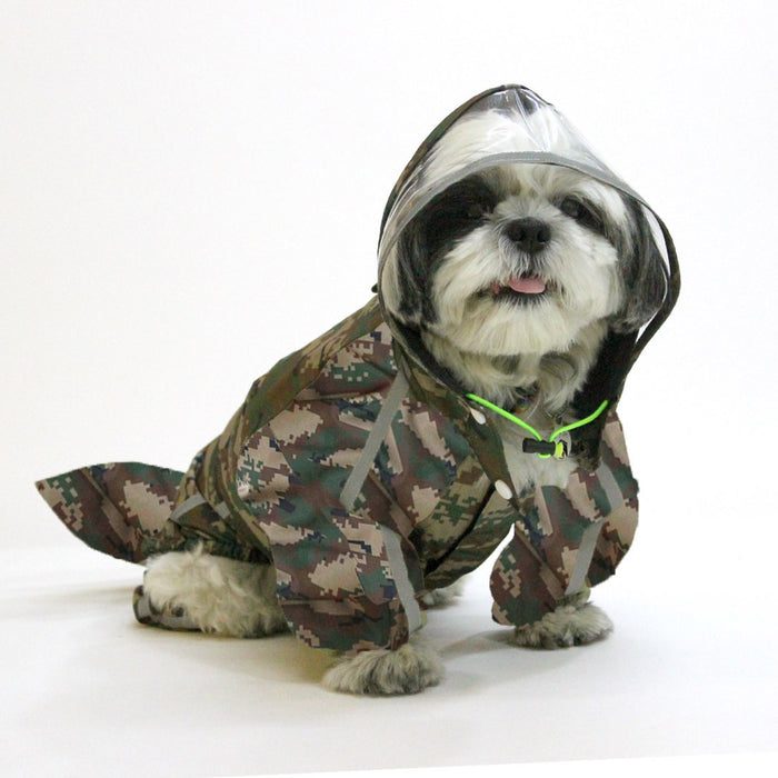 Wild Camouflage Dino Raincoat