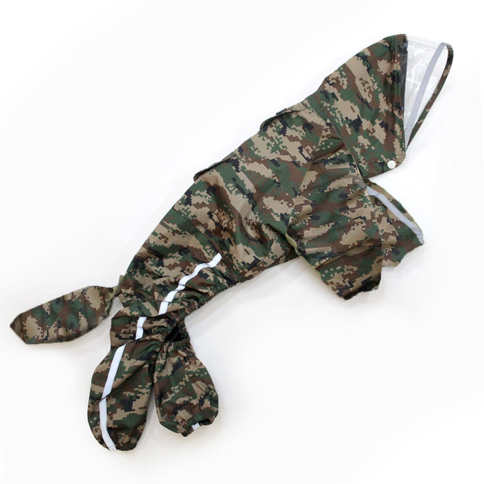 Wild Camouflage Dino Raincoat