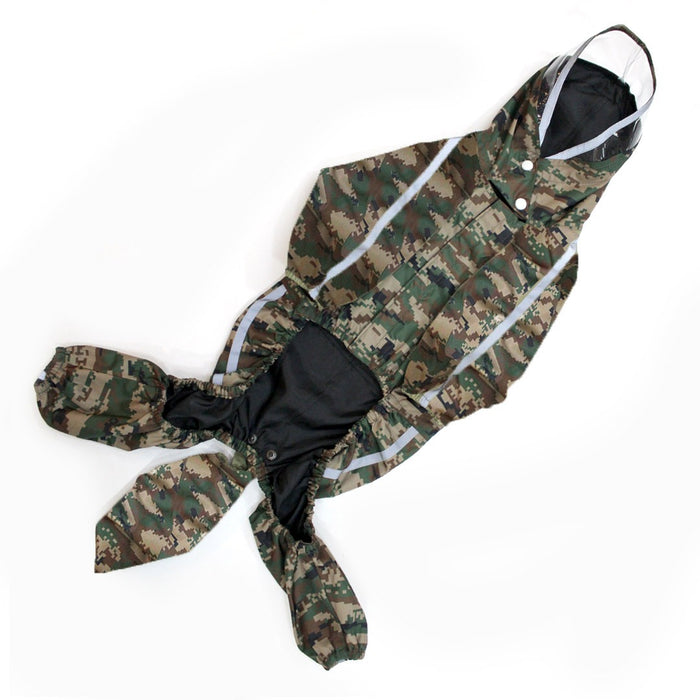 Wild Camouflage Dino Raincoat