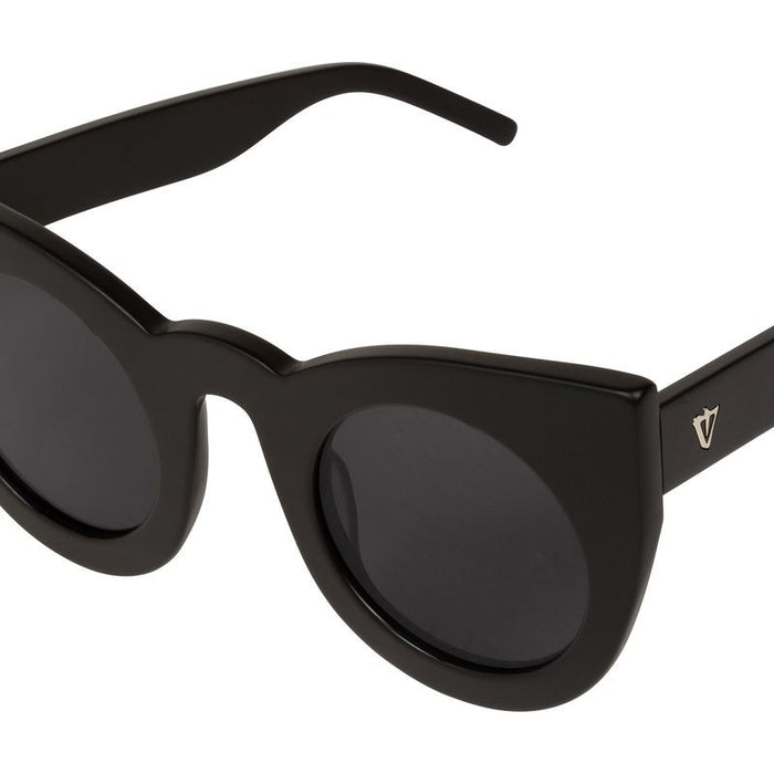 Wolves, Matte Black/Grey Lenses