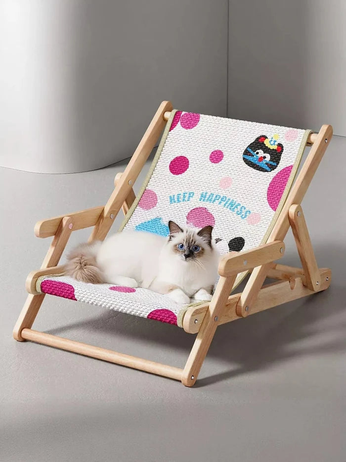 Wooden Pet Chair - FloofChonk