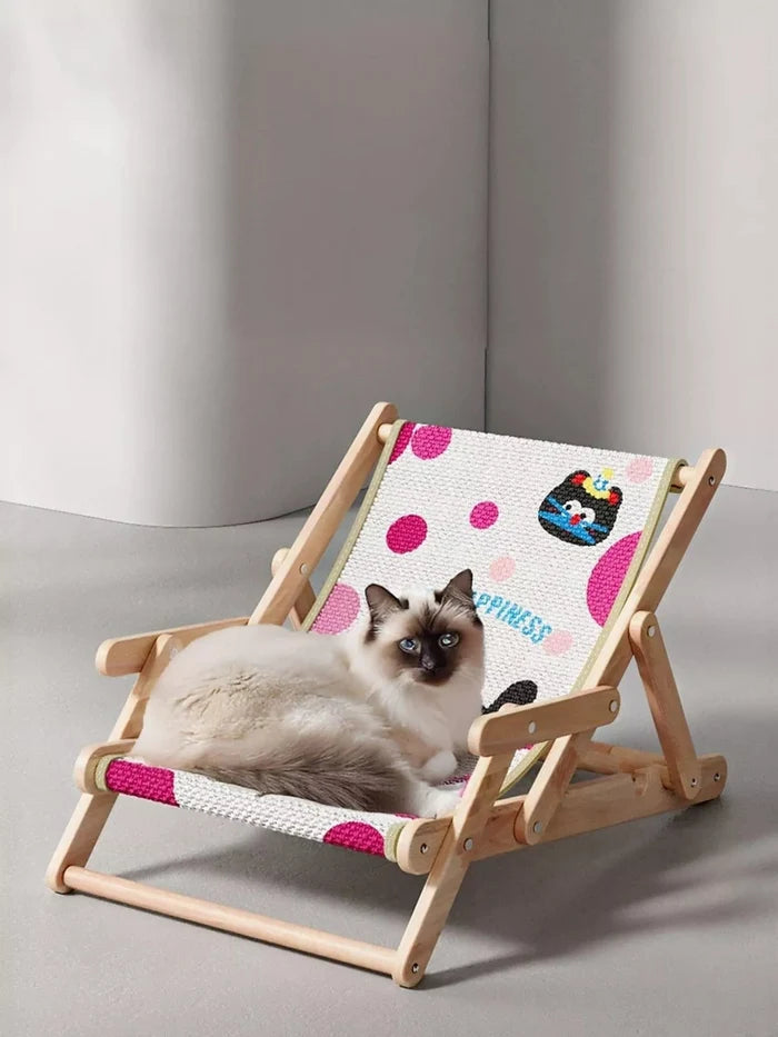 Wooden Pet Chair - FloofChonk