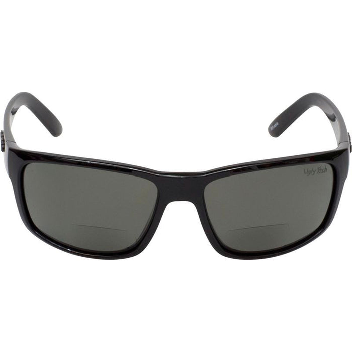 Xenon, Black/Bifocal +2.5 Smoke Polarised Lenses