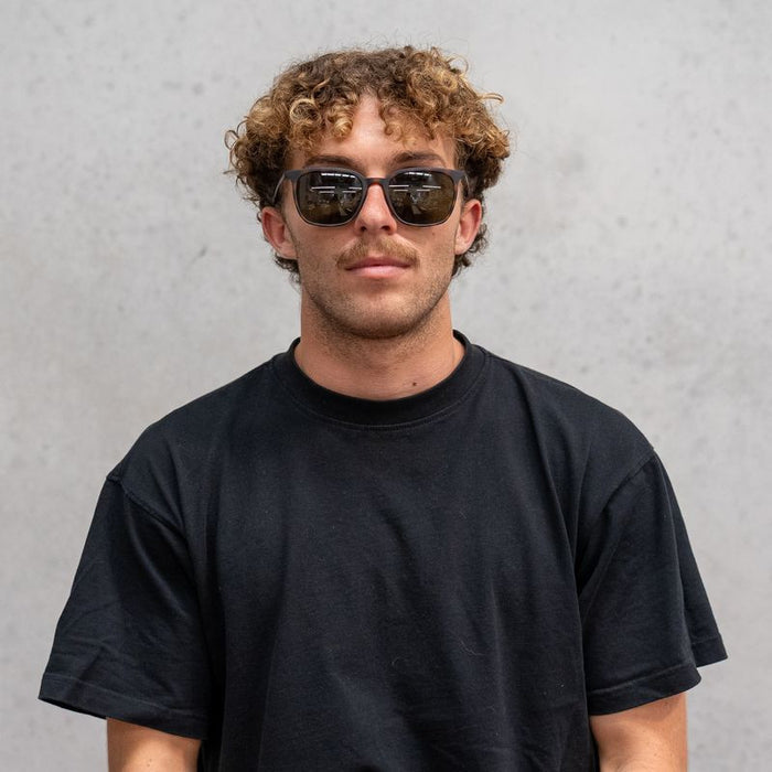 Ziggy, Matte Tortoise/Green LL Lenses